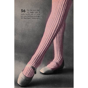 60s Socks Porn - 60s Knee High Socks - Etsy