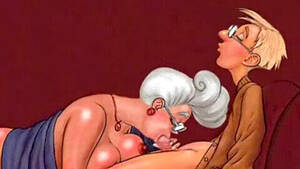 animated grandma handjob - Cartoon Grandma, Grandmother Toons - Videosection.com