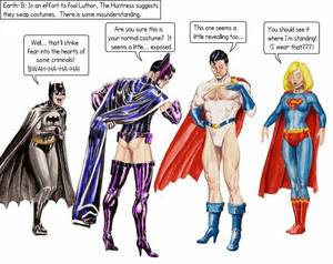 Batman Gender Bender Porn - Earth B. Gender swaps