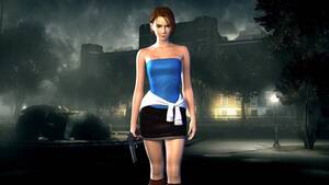 jill upskirt - Resident Evil 3 Remake Leaves Some Fans Fuming Over Jill Valentine's Skirt  | Push Square