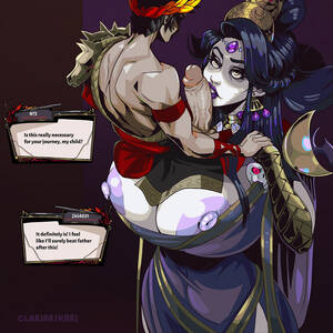 Hades Porn - Clariarikari - Milf Zagreus Gives Nyx A Blowjob To Aid Him In Battle Hades  Porn - Faphaven