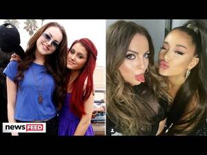 Elizabeth Gillies Ariana Grande Porn - Ariana Grande & Liz Gillies REMINISCE On Broadway Days In TBT Pics! -  YouTube