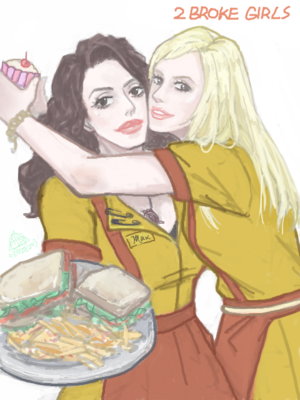 2 Broke Girls Porn Deviantart - 2 Broke Girls by kakaii321 on DeviantArt