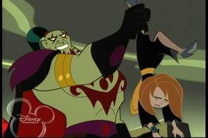 giantess anime panties upskirt porn - ... Warhok grabbed Kim Possible by the leg while she's wearing her  graduation gown ...