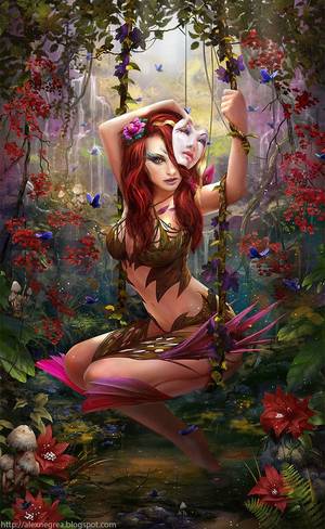 All Adventure Time Porn Fuat - League of Legends - Zyra fanart by alexnegrea.deviantart.com on @deviantART