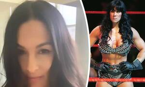 Nikki Bella Porn - Nikki Bella 'sorry and embarrassed' for joking that WWF trailblazer Chyna  was 'a man' back in 2013 | Daily Mail Online