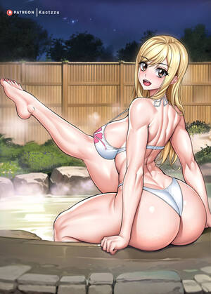 Fairy Tail Porn Butt - Hentai Boobs - 1girl 1girls ass bikini blonde hair breasts dat ass fairy  tail hot spring huge - Hentai Pictures