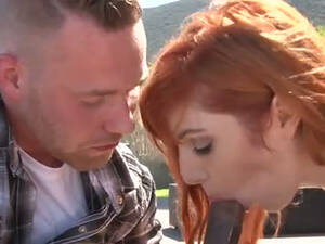 Leather Bisexual Mmf - Lauren Phillips takes part in a bisexual threesome