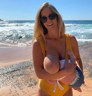 naked beach contest - Olympian's 'insane' breastfeeding photo sparks backlash | Toronto Sun