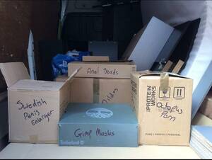 Funny Porn Labels - Reconsider allowing friends to label your boxes. : r/funny