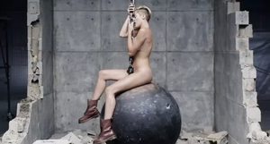 Miley Cyrus Peeing Porn - Miley Cyrus naked Wrecking Ball video delivered 19.3 million views across  VEVO in 24 hours - Mirror Online