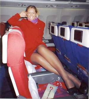 candid upskirt no panties airplane - Flight Attendant Upskirt - 35 photos