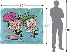 Fairly Oddparents Wanda Porn Sleeping - Amazon.com: Fairly Odd Parents Blanket, 50\