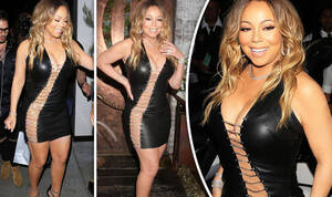 mariah carey big tits - Mariah Carey flashes extreme cleavage as assets SPILL OUT of boob-baring  chain dress | Celebrity News | Showbiz & TV | Express.co.uk