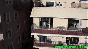 drone voyeur cam - Rooftop sex filmed by drone - XVIDEOS.COM