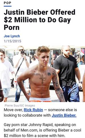 Justin Bieber Gay Porn - wouldn't you : r/memes