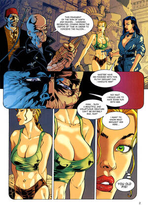 Lara Jones Adult Comics Porn - The Treasure of Osiris- Lara Jones - Porn Cartoon Comics