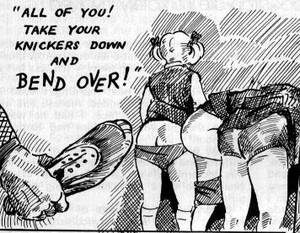 knickers down spanking sketches - Knickers - Spanking Art