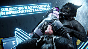 Mass Effect 3 Tali Porn - Tali Successful Impregnation [Rekin3D][4K]