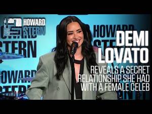 free lesbian porn demi lovato - Demi Lovato Reveals She Was Secretly Hooking Up With Female Celeb - YouTube