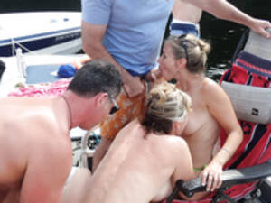 mature boat orgy - Dirty Mature Friends Boating Orgy On An Lake - CamVideos.TV