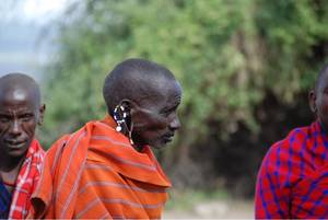 Mud Hut Porn - We then explored the inside of a mud hut, where the Maasai sleep on cow  hides and cook on a campfire.