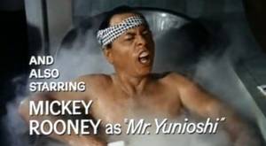 Mickey Rooney Sex - Mr. Yunioshi