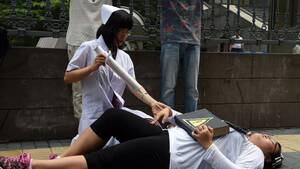 lesbian force sex - Strapped into chairs and electrocuted: How LGBT Chinese are forced into  'conversion therapy' | CNN