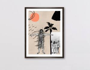 ebony beach nudism - Nudist Pop Art Bikini Girls Palmtree Vintage Ocean Dada - Etsy Norway