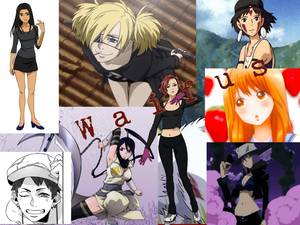 Gangsta Porn - On Ice, Sig and Connie from Gangsta, San from Princess Mononoke, Tsubaki  and Blaire from Soul Eater, Rink from Ore Monogatari!