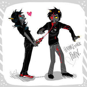 Homestuck Terezi Porn - help â€” Terezi and Karkat love troll-ketchup. Why is...