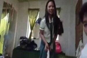 Filipina Teen Student - Viral Iloilo Sarap Pinay Teen SHS Student Leaked Sex Videos Part 1 -  SarapBabe