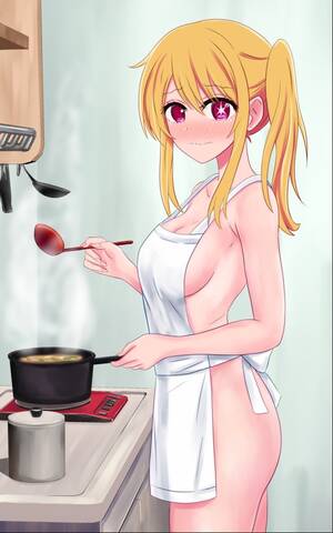 hentai girl in apron cooking - Cooking | Luscious Hentai Manga & Porn