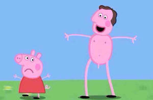 Daddy Pig Porn - OMG I didn't know David Cameron was a peppa pig character