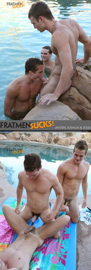 Fratmen Jayden Gay Porn - I Love Jocks Â» Blog Archive Â» Fratmen Sucks: Jayden, Joshua & Jesse