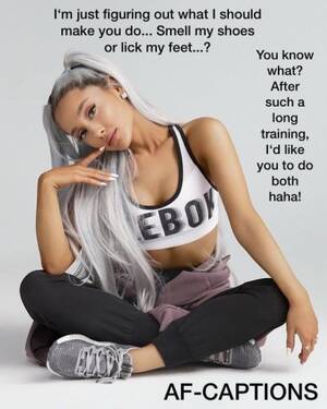 Ariana Grande Interracial Porn Captions - Ariana Grande Femdom Captions | BDSM Fetish