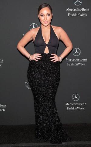 Adrienne Bailon Real - Adrienne Bailon Flaunts 2 Pierced Nipples, Major Cleavage: See the Pic