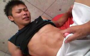 japanese jerk - Muscle Japanese Hunk Jerk Off With Dildo Porn Video