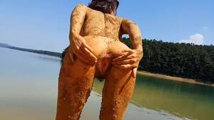 homemade mud sex - MUD Therapy at \\Volcanic lake # MUD like a new Fetish Porn Videos - Tube8