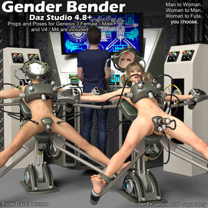 Gender Bender Porn - Renderotica - -Gender-Bender-For-DazStudio