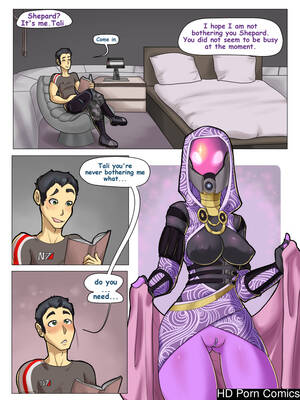 black shemale tali - Tali X Shepard comic porn | HD Porn Comics