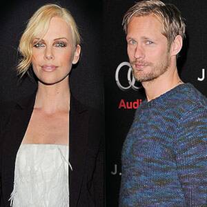 Charlize Theron Sex - Morning Mail? Are Alexander SkarsgÃ¥rd and Charlize Theron Too Hot to  Handle?!