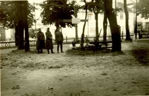 Ko%c5%84skie - Picture from Adolf Hitler's visit to Konskie, Poland, with the capture of  Poland