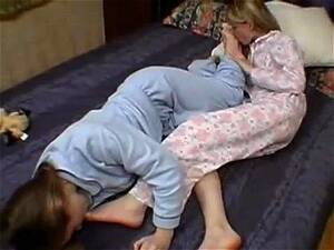 nightgown lesbian sex - Watch Teen Lesbians in Pajamas - Feet, Teens, Pajamas Porn - SpankBang