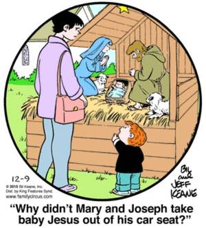 Classic Porn Family Cirus Comics - Family Circus for 12/9/2015