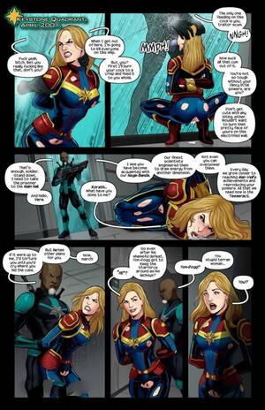 miss marvel sex toon fuck - Captain Marvel Accused- [By Tracy Scops] - Hentai Comics Free