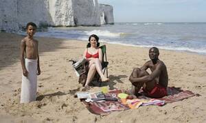 lesbian nude beach voyeur - Trish Morrissey's best photograph: infiltrating a family on a Kent beach |  Photography | The Guardian