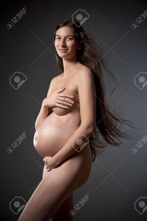 long hair pregnant nude - Nude Pregnant Woman With Very Long Brown Hair Stock Photo, Picture and  Royalty Free Image. Image 11721256.