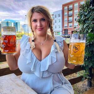 beer girls tits - Oktoberfest boobs - 66 photo