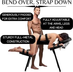 bondage bench anal sex - Amazon.com: Master Series Extreme Bondage Table Adjustable Restraint Wrist  Cuffs Included Sex Furniture Massage Bed with Face & Crotch Hole for Adult  Couples, Padded PU Black Leather : Health & Household